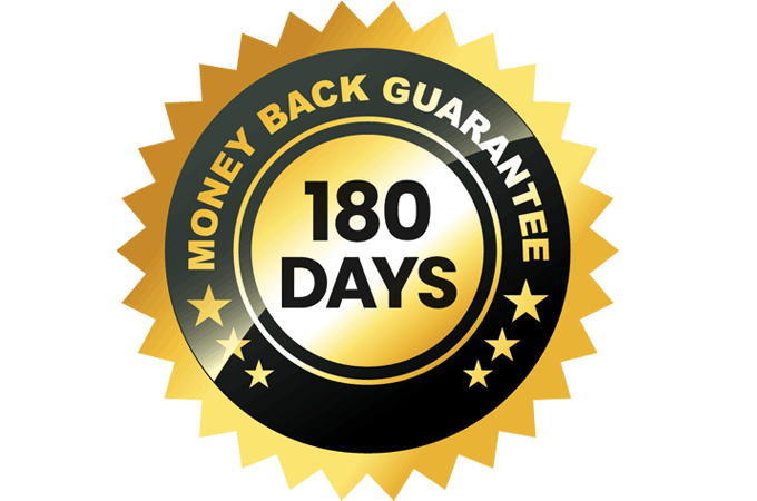 SugarReset 180 day money back guarantee