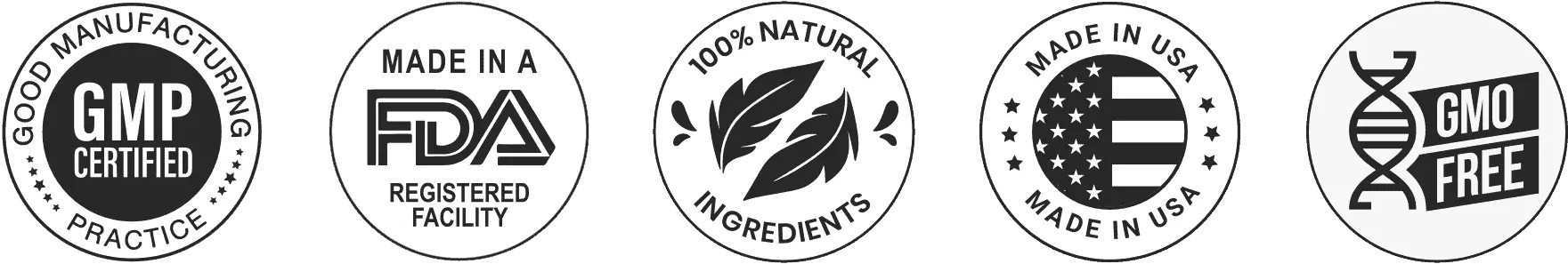 SugarReset supplement manufactured in a GMP certified facility