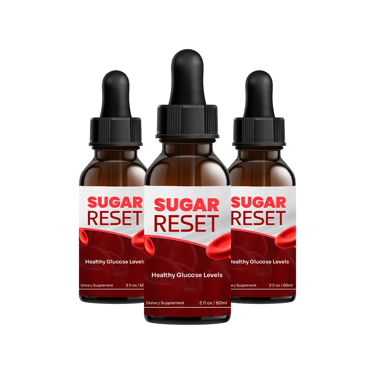 SugarReset blood sugar support supplement bottle for healthy glucose metabolism